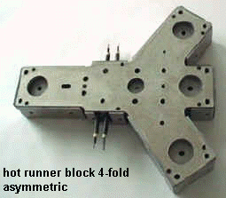 manifold block assymetric